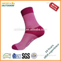 ladies' leisure style cotton pink socks